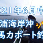2馬力ボート釣行動画　2021年6月13日　三浦海岸　シロギス釣り　貧果　その2